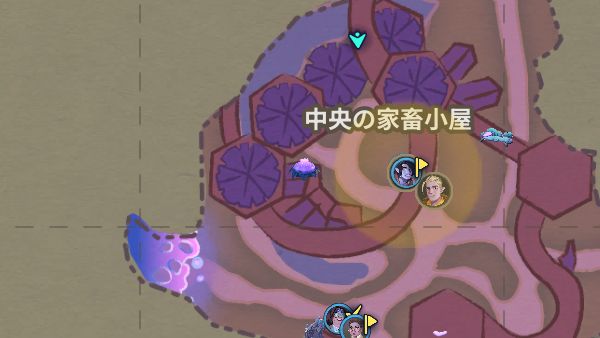 Paliaの太古の森の家具のランプ(大)がある場所